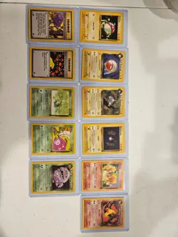 Vintage Pokemon TCG Team Rocket LOT 1999-2000 11 Cards LP - Image 1