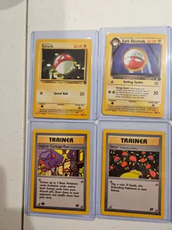 Vintage Pokemon TCG Team Rocket LOT 1999-2000 11 Cards LP - Image 2