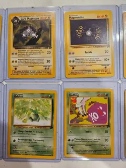 Vintage Pokemon TCG Team Rocket LOT 1999-2000 11 Cards LP - Image 3
