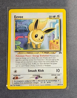Eevee - 38/75 Neo Discovery - Pokemon TCG - 2001 NM - Image 1