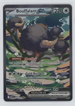 Bouffalant ex Special Illustration Rare Pokemon White Flare WHT #170 - Image 1