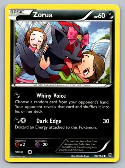 Pokemon TCG XY - BREAKthrough Zorua (90) 90/162 - Image 1