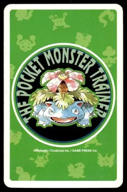 Abra 8 of Spades Venusaur Poker Deck Pokemon Japanese ~ MP - Image 2