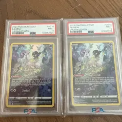 (2) Mew GG10/GG70 - Crown Zenith: Galarian Gallery Holo Pokemon 2023 PSA 9 - Image 1