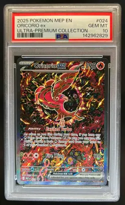 2025 Pokemon Black Star Promos Oricorio ex #024 PSA 10 - Image 1