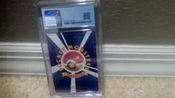 1998 Japanese Pokemon Promo COROCORO Computer Error Glossy PSA 9 MINT - Image 2