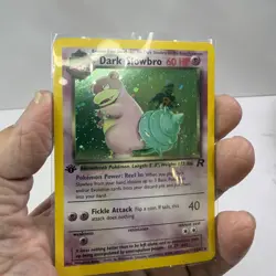 Dark Slowbro 12/82 - Team Rocket - 1st Edition - Holo Rare Pokemon Card - Image 1