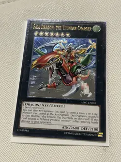 Yugioh Gaia Dragon The Thunder Charger AP07 Ultimate Rare! NM - Image 1