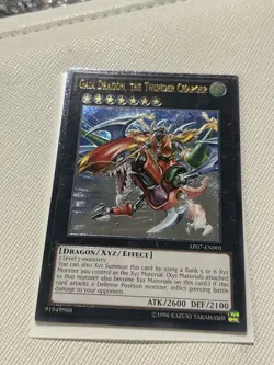 Yugioh Gaia Dragon The Thunder Charger AP07 Ultimate Rare! NM - Image 2