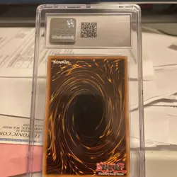 Yu-Gi-Oh! 2002 Black Skull Dragon Metal Raiders Ultra Rare MRD-018 CGC 8 - Image 2