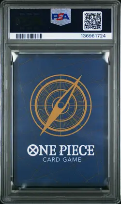 2024 ONE PIECE JPN PROMOS OFFICIAL EVENT TOP PRIZE #002 UTA PSA 10 - Image 2