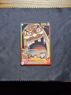 Marshall D. Teach OP09-081 Leader ALT ART Emperors in the New World - Image 3