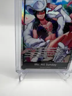 Ms. All Sunday SR The Azure Sea's Seven OP14-084 English NM - Image 4