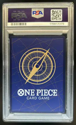 2025 One Piece Black Maria Illustration Box Volume 2 SR #OP08-074 PSA 10 - Image 2