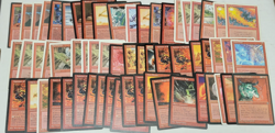 MTG Magic The Gathering Red Huge Rare Lot of 175 Cards DMG/PR/HP Played RD3 - Image 2