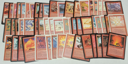 MTG Magic The Gathering Red Huge Rare Lot of 175 Cards DMG/PR/HP Played RD3 - Image 3
