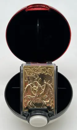 #2 Pokemon Special Edition 23 Karat Gold Plated Trading Card #4 Charizard w/ COA - Image 3
