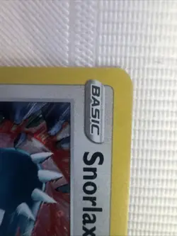 2021 Snorlax SWSH119 Pokemon Holographic Rare Black Star Promo Card Near Mint - Image 5