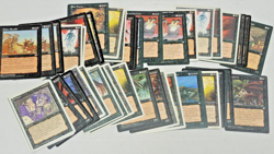 MTG Magic The Gathering Black Rare Lot of 50 Cards DMG/PR/HP Played K2 - Image 1
