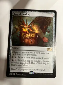 Bag of Holding - 2020 Core Set M20 - Magic the Gathering MTG Nice! - Image 1