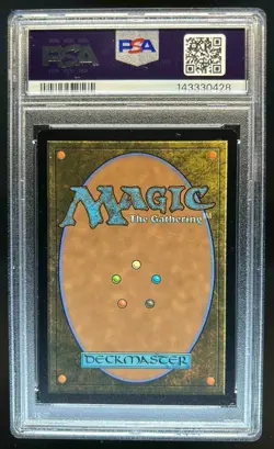 2025 Magic MTG Universes Beyond Marvel Universe Traumatize Foil #0015 PSA 9 - Image 2