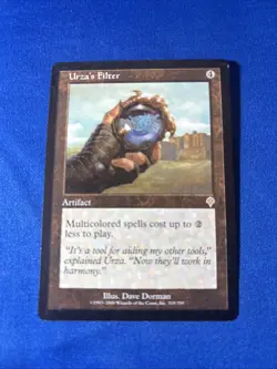URZA’S FILTER LP- Invasion mtg Magic fast shipping - Image 1