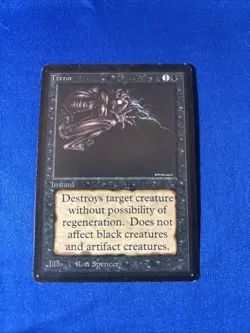 TERROR LP Beta Original Vintage mtg Magic fast shipping - Image 1