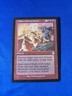 WAKE OF DESTRUCTION LP Urza’s Destiny mtg Magic fast shipping - Image 1