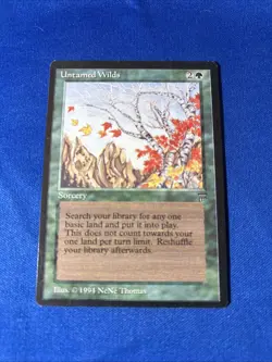 UNTAMED WILDS LP+ Legends Original mtg Magic fast shipping - Image 1