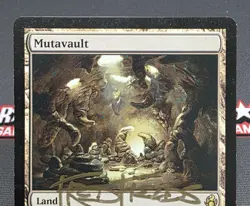 MTG Mutavault- Signed -Morningtide Magic the Gathering Card # 148 - Image 3