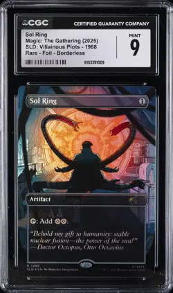 2025 MAGIC: THE GATHERING #1988 SOL RING CGC 9 - Image 1