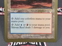 MTG Shivan Reef- 2002 Sim Han How -World Championship Decks Magic Card - Image 4