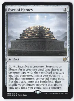 Pyre of Heroes Normal R Kaldheim 241 NM - Image 1