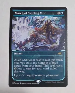 March of Swirling Mist (Showcase) - Kamigawa: Neon Dynasty (MTG Card) LP - Image 1