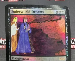 MTG FOIL Underworld Dreams- DAMAGED -Two-Headed Giant Promo Magic Card # 001 - Image 3