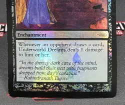 MTG FOIL Underworld Dreams- DAMAGED -Two-Headed Giant Promo Magic Card # 001 - Image 4