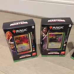 Magic The Gathering Commander Masters Set Of 4 Decks - Image 1