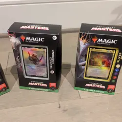 Magic The Gathering Commander Masters Set Of 4 Decks - Image 2