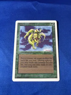 LIVING ARTIFACT LP+ Unlimited Vintage mtg Magic fast shipping - Image 1