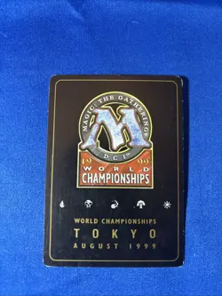 CITY OF TRAITORS LP Gold Bordered World Championships mtg Magic fast shipping - Image 2