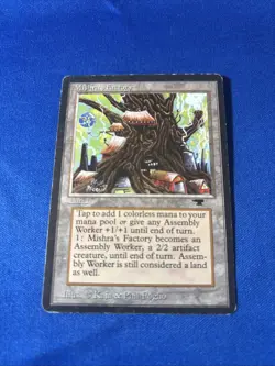 MISHRA’S FACTORY SPRING MP Antiquities Original mtg Magic fast shipping - Image 1