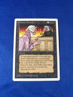 DEMONIC ATTORNEY LP Unlimited Vintage mtg Magic fast shipping - Image 1