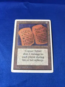COPPER TABLET HP Unlimited Vintage mtg Magic fast shipping - Image 1