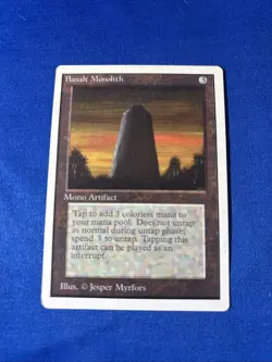 BASALT MONOLITH LP- Unlimited Vintage mtg Magic fast shipping - Image 1