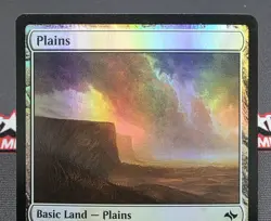 MTG FOIL Plains- Signed -Fate Reforged Magic the Gathering Card # 176 - Image 3