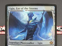 MTG FOIL Ugin, Eye of the Storms- WRITTEN ON -Promo Pack Magic Card # 001 - Image 3