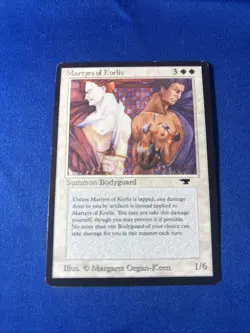 MARTYRS OF KORLIS LP Antiquities Reserved List mtg Magic fast shipping - Image 1