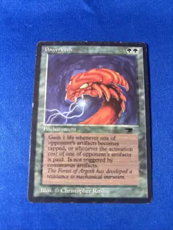 POWERLEECH MP Antiquities Reserved List mtg Magic fast shipping - Image 1