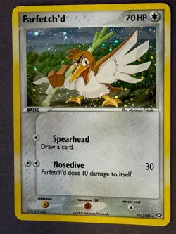 Farfetch'd - Pokemon TCG 107/106 - Emerald Secret Rare Holo - Image 1
