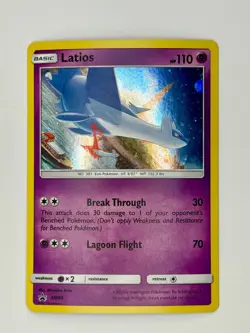 🇨🇦 NM Latios SM88 Holo Rare Sun & Moon: Black Star Promo 2017 Pokemon - Image 1